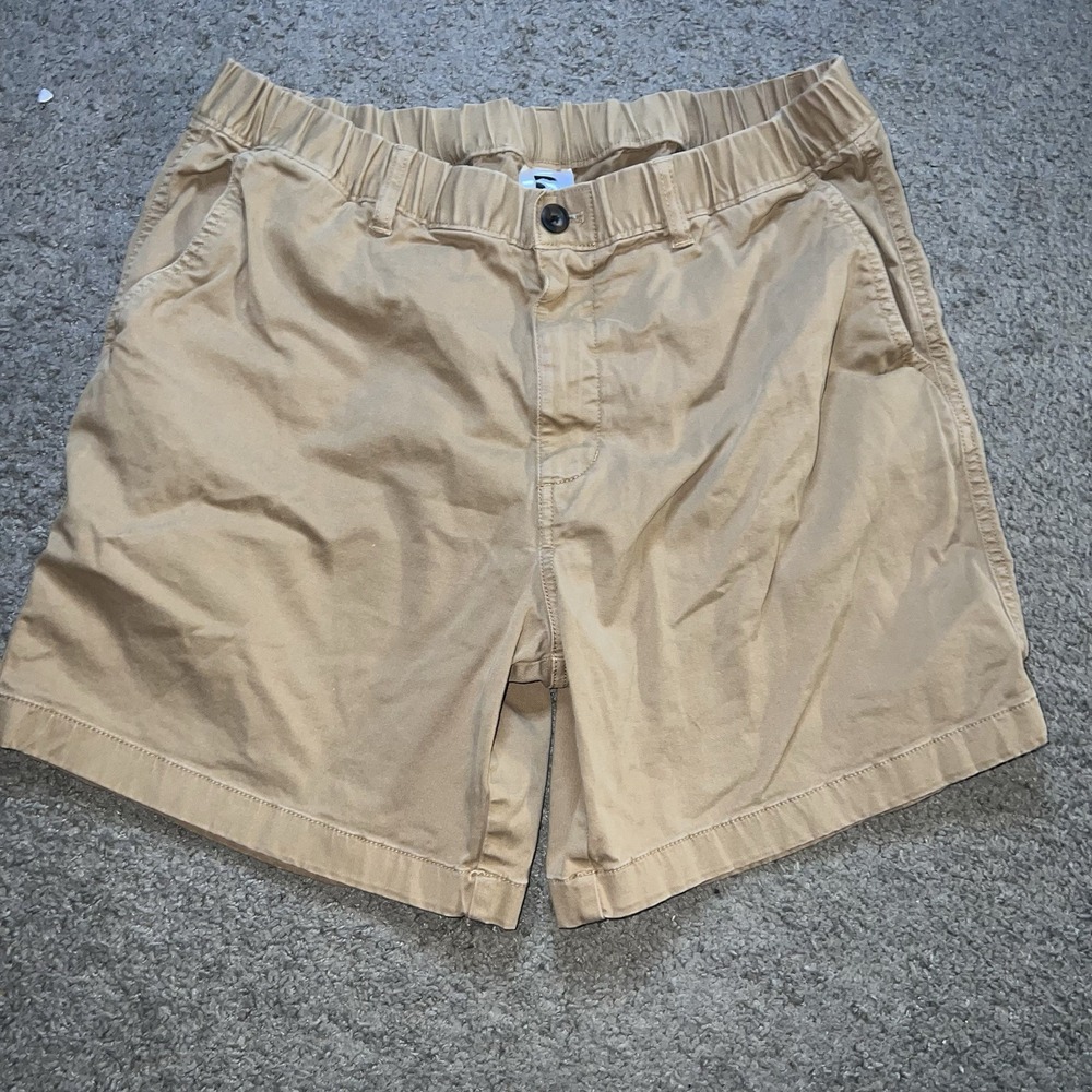 Bearbottom Clothing Men's Chino Shorts Brown XL 7in Inseam